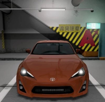 Toyota Gt86 (with scratch damage) v1.0