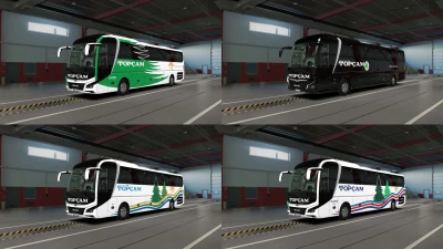 2023 MAN Lion’s Coach Topcam Pack v1.0