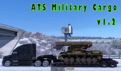 ATS MILITARY Trailer Cargo &amp; Traffic Pack v1.2