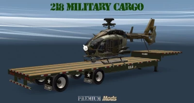 ATS MILITARY Trailer Cargo &amp; Traffic Pack v1.2