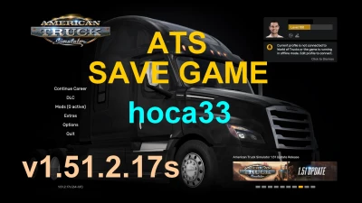 ATS – Save Game Profile v1.51.2.17s