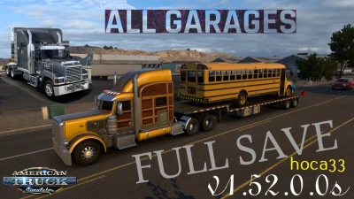 ATS Save Profile v1.52.0.0s (All Map DLCs Required)