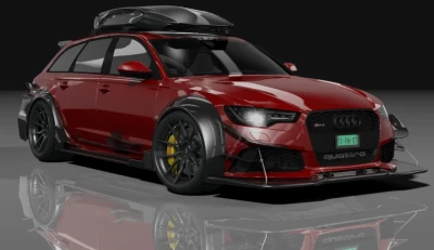 Audi RS6 DTM ROOFBOX v1.0