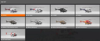 Bell 407 Helicopter v1.0 0.33.x