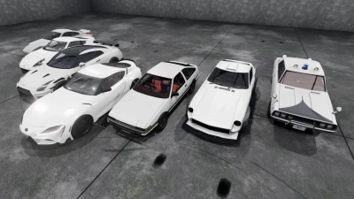 Best Free JDM Legends Pack: 90s and 2000s Nissans & Toyotas for BeamNG V1.0