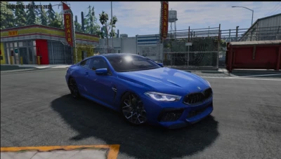 BMW M8 BLUE SPORTS 2025 v1.0 0.32x