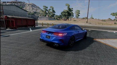 BMW M8 BLUE SPORTS 2025 v1.0 0.32x