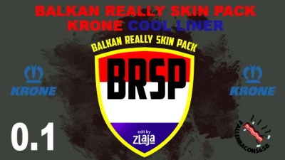 BRSP Balkan Really Skin Pack for Krone Cool Liner by zlaja v1.0