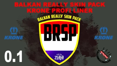 BRSP Balkan Really Skin Pack for Krone Profi Liner by zlaja v1.0