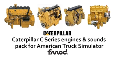 Caterpillar C Series engines and sound pack v1.6