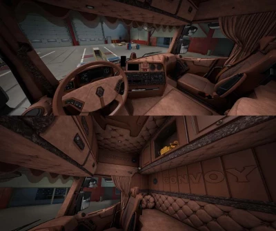 Convoy Interior for Renault Range T Evo by Gloover v1.0