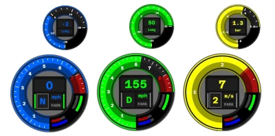 Custom Tachometers and Boost Gauges v3.0.6