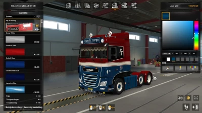 Danish fuel tanks for DAF E6 v1.0