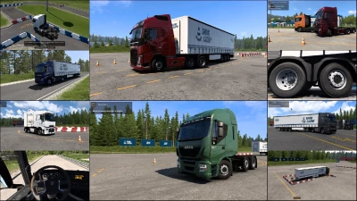 Driving Academy Additions More trucks to choose from 6×2, 6×4 and EVs 1.51