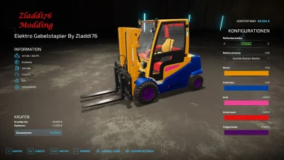 Electric Forklift By Zladdi76 v1.0.0.0