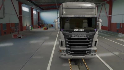 ETS2 Scania Windscreen Decal For All Scania Trucks v1.0