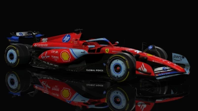 F1 2024 Ferrari SF-24 by SPMod v1.2