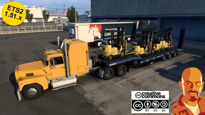 FORD LTL 9000 v2.1 ETS2 1.51.x