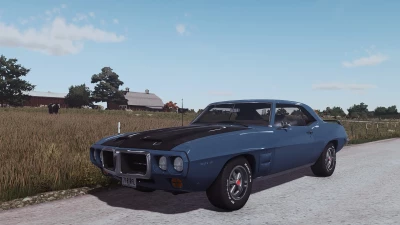 FS22 1969 Pontiac Firebird Trans Am v1.0.0.1