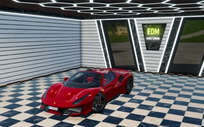 Fs22 Edm Ferrari 488 Pista Spider v1.0.0.0