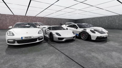 German High Quality Porsche Pack 2024 BeamNG 0.33