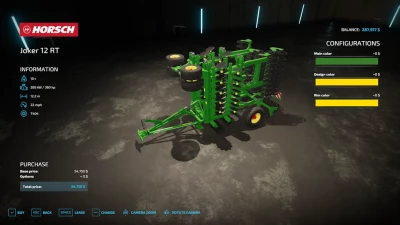 Horsch Joker 12RT Rust Edition v1.4.0.0