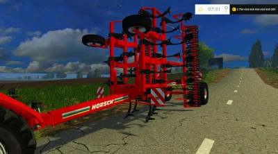 HORSCH TERRANO 8 FX NEW RED HIT EXTRA V1.0