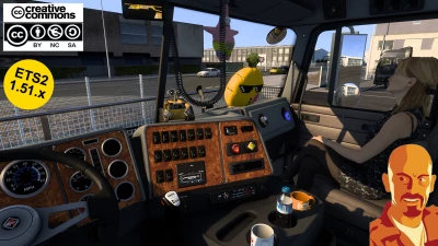 INTERNATIONAL 9800 EAGLE v3.1 ETS2 1.51.x