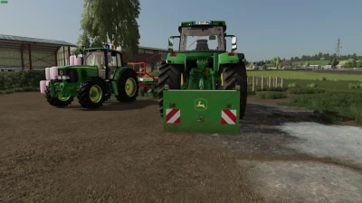 John Deere 2500KG weight V1.0.0.0