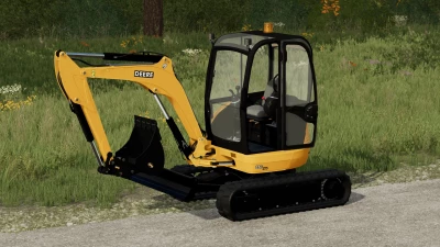 John Deere 35C ZTS Mini-Excavator v1.0.0.0