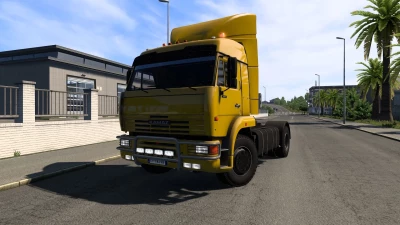 Kamaz 6460 + Trailers v8.7 - 1.51