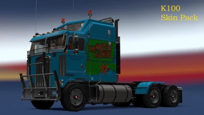 KENWORTH K100 SKINS PACK ATS&ETS2 v3.0