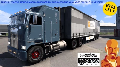 KENWORTH K100 v6.1 ETS2 1.51.x