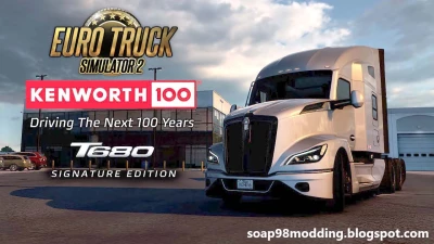 Kenworth T680 NG 2022 by soap98 v1.1 ETS2 1.51