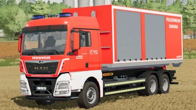 MAN TGX HKL Fire Truck & Containers v1.0.0.0