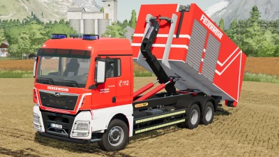 MAN TGX HKL Fire Truck & Containers v1.0.0.0