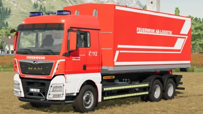 MAN TGX HKL Fire Truck & Containers v1.0.0.0