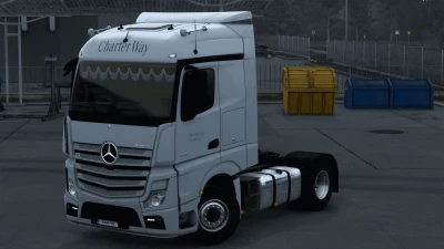 Mercedes Benz Actros Charter Way Skin v1.0