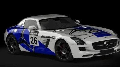 Mercedes SLS AMG R4 v1.0