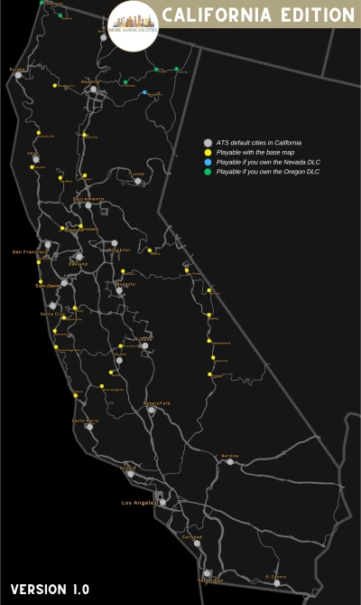 More American Cities (California) v1.1 1.52