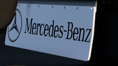 MUDFLAP MERCEDES-BENZ SCS BOX 10 10 2024 1.0 1.51