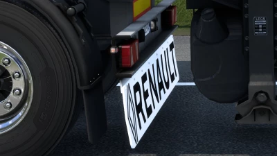 MUDFLAP RENAULT SCS BOX 12 10 2024 1.0 1.51