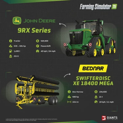 New Innovations in Farming Simulator 25 v1.0.0.0