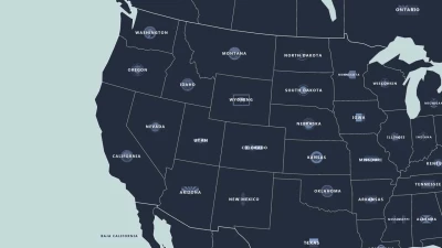 North America Background Map v1.4.1