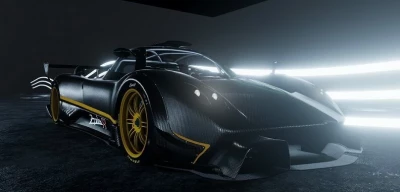 Pagani Zonda R Black 0.33