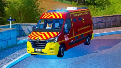 Renault Master IV VSSUAP SDIS 74 (Firefighters) V2.0.0.0