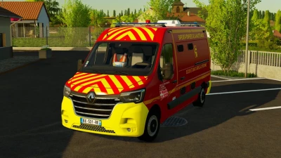 Renault Master IV VSSUAP SDIS 74 (Firefighters) V2.0.0.0