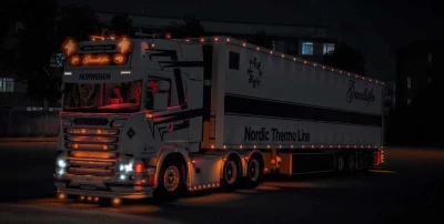 Scania 6 Series R560 Megamod+Trailer v3.0 1.51