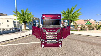 Scania Door Opener Mod v1.0