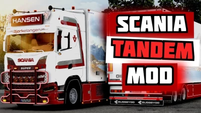 Scania S580 Tandem Hansen v1.3 1.51